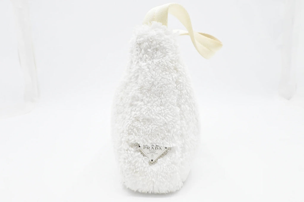 Prada Re-Edition 2000 in White Terry