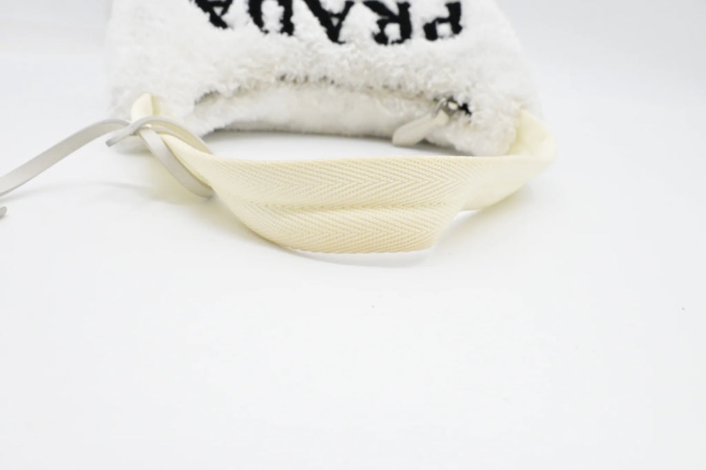 Prada Re-Edition 2000 in White Terry