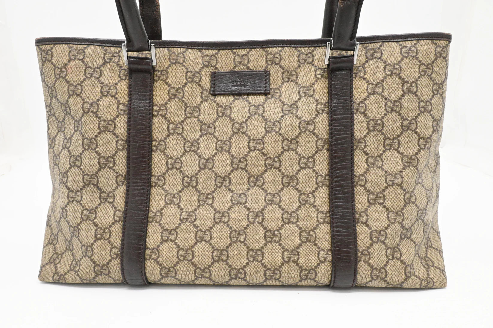 Gucci Supreme Monogram Canvas Tote Bag