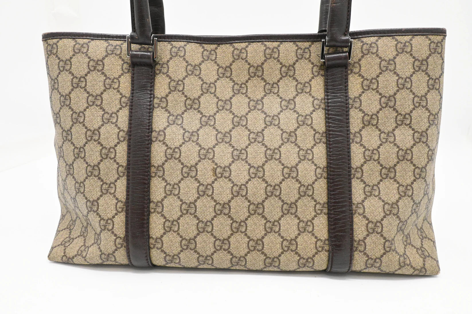 Gucci Supreme Monogram Canvas Tote Bag