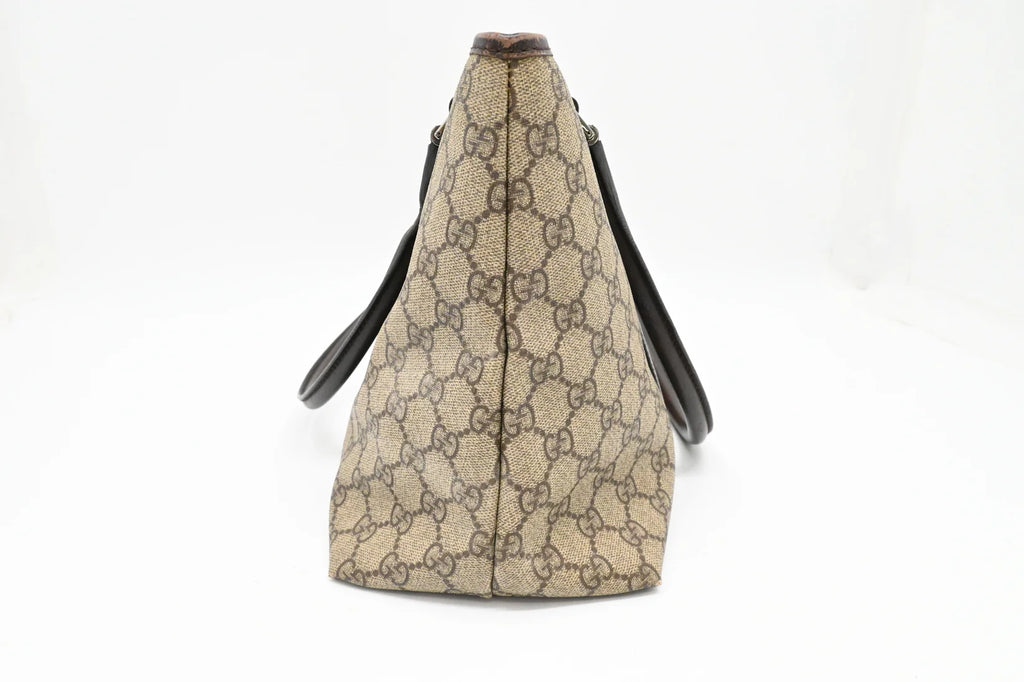 Gucci Supreme Monogram Canvas Tote Bag