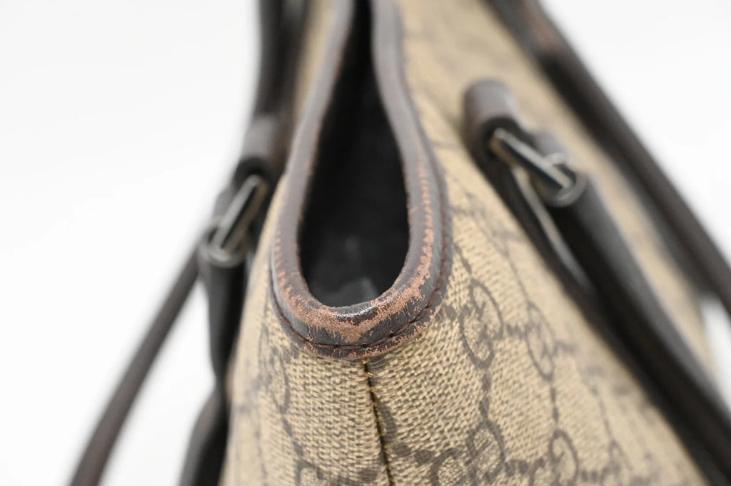 Gucci Supreme Monogram Canvas Tote Bag