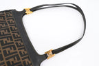 Fendi Shoulder Bag in Zucca Canvas