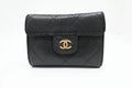 Chanel Card Case in Black Caviar Leather