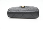 Chanel Card Case in Black Caviar Leather