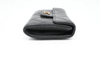 Chanel Card Case in Black Caviar Leather