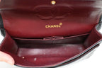 Chanel Medium Double Flap in Black Matelassé Leather