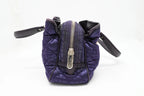 Dior Charming Lock in Purple Cannage Nylon