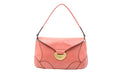 Chloe Shoulder Bag in Pink Leather