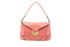 Chloe Shoulder Bag in Pink Leather
