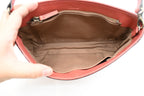 Chloe Shoulder Bag in Pink Leather