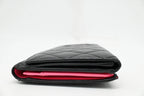 Chanel 2011 Black Calfskin Cambon Ligne Long Wallet