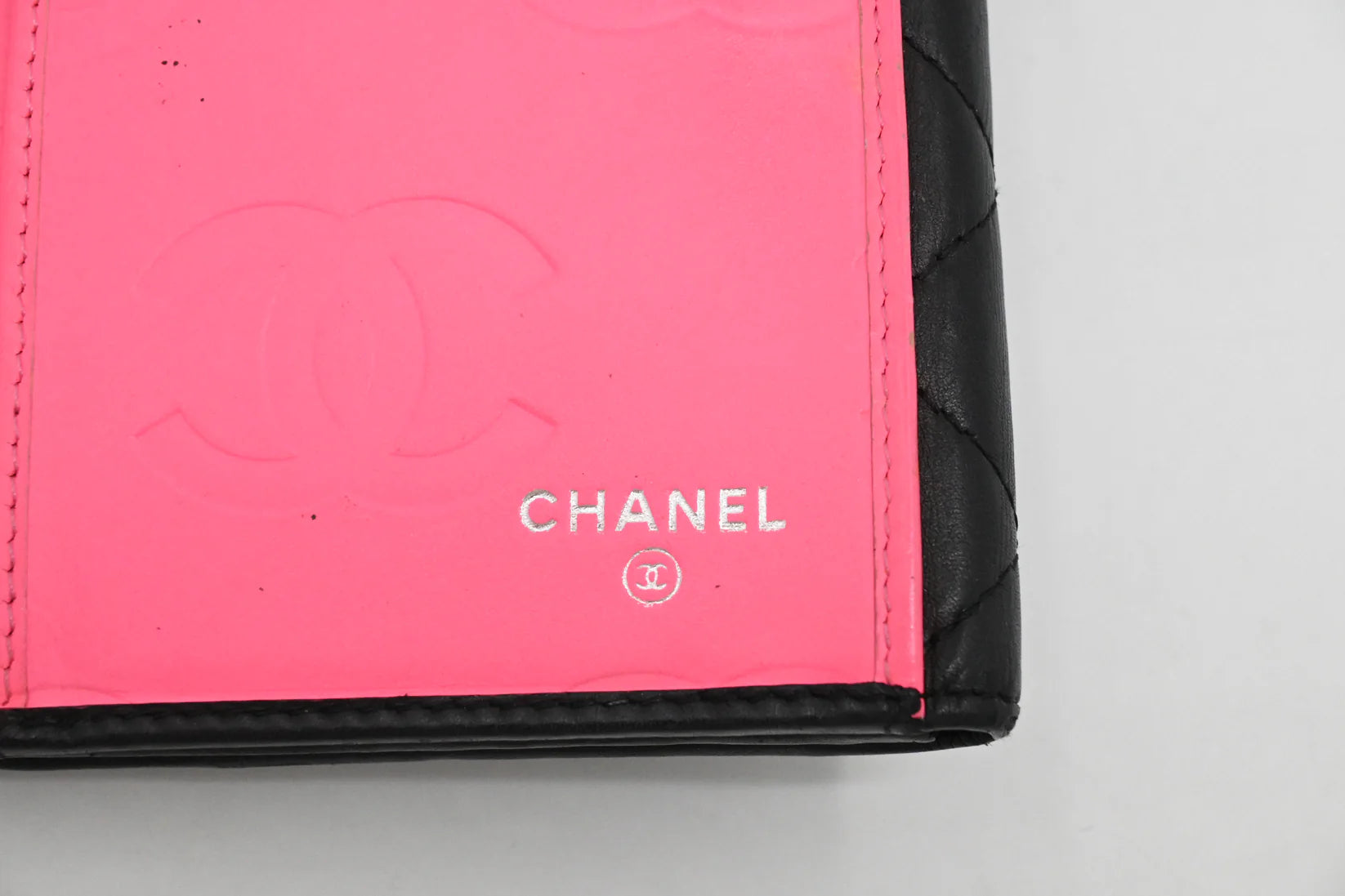 Chanel 2011 Black Calfskin Cambon Ligne Long Wallet