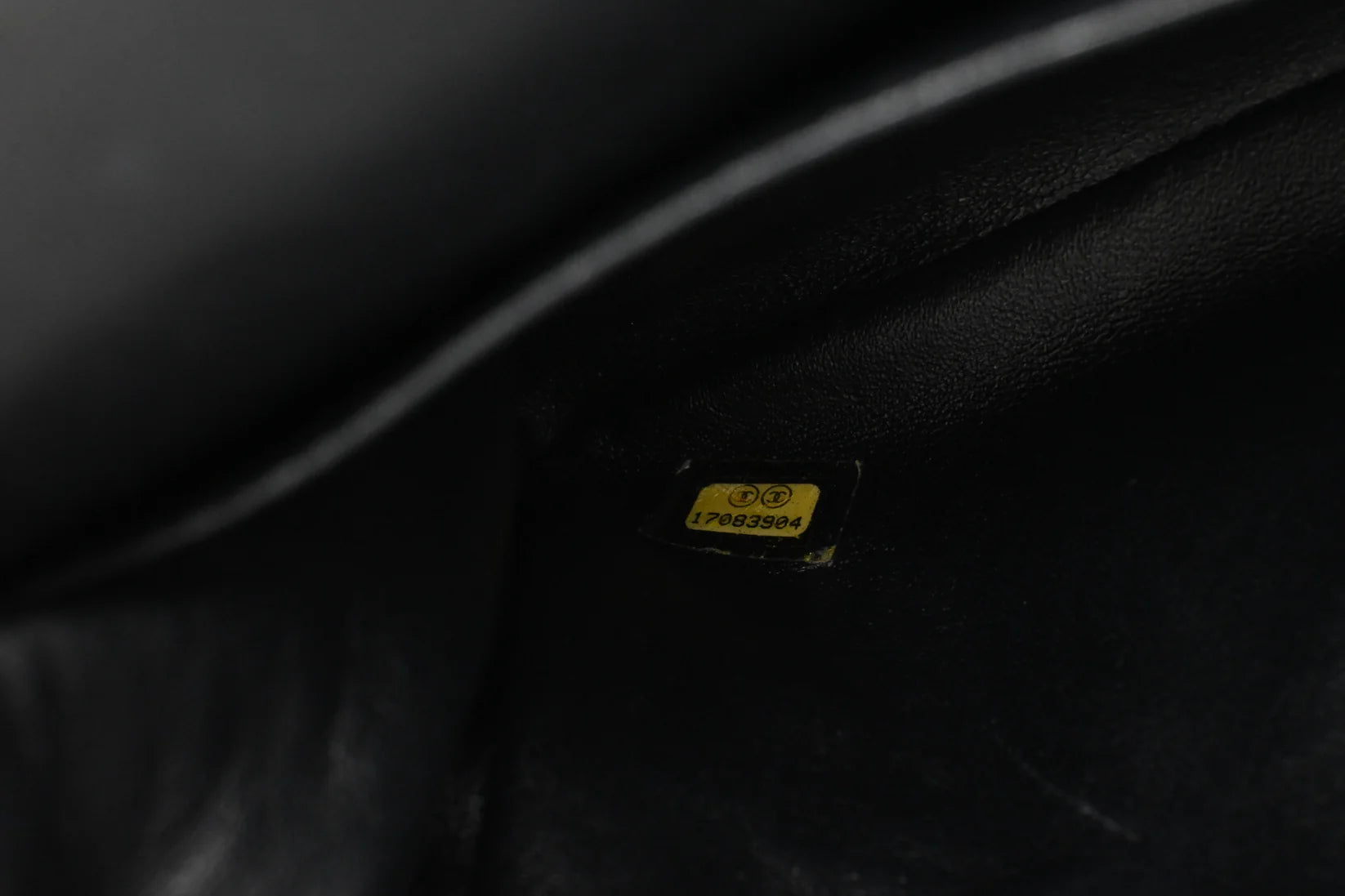 Chanel Jumbo Flap in Dark Green Striated Patent Leather