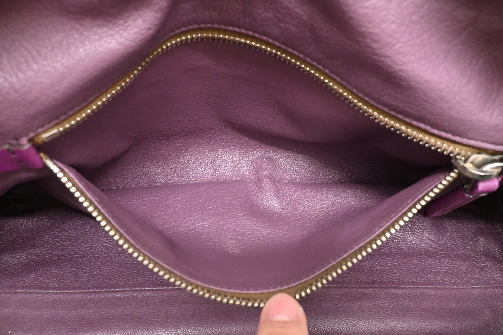 Prada Boston Bag in Brown Suede and Purple Leather